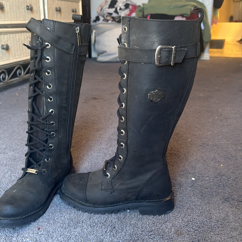 Size 6 Harley Davidson boots